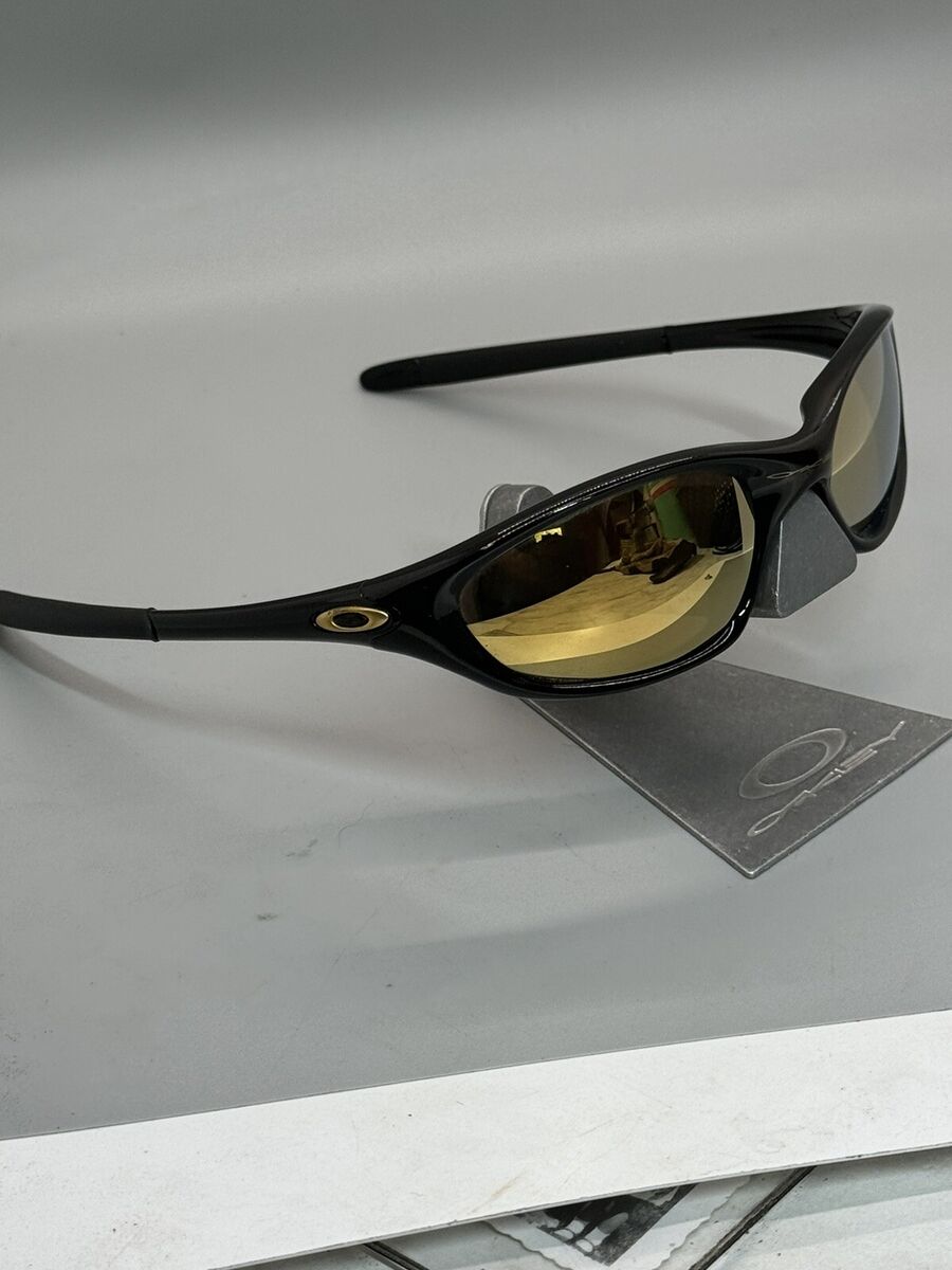 Brand New Vintage Oakley XX Twenty Jet Black W/Gold Iridium Brand New Vintage Oakley XX Twenty Jet Black W/Gold Iridium