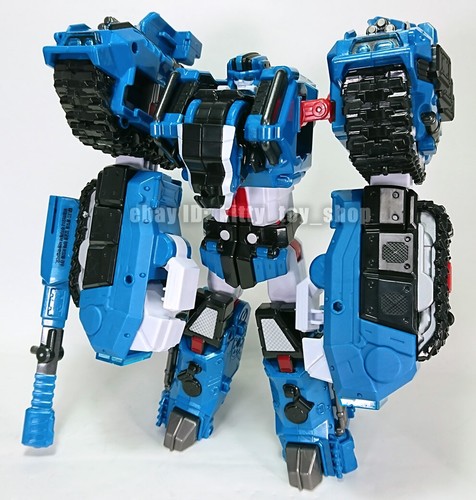 TOBOT V Galaxy Detectives 13.5" Commander Universe Tank Man Invincible Combiner - Picture 31 of 45