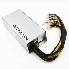 Bitmain Antminer APW3  1600W Power Supply for Antminer S9 L3 D3 A3 S7 Z9