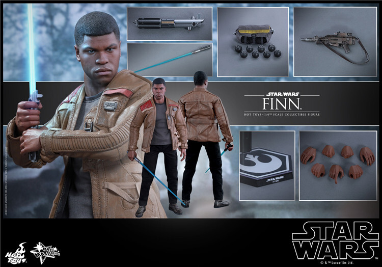 Hot Toys MMS345 Star Wars The Force Awakens 1/6th scale Finn
