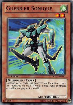 Yu-Gi-Oh - ''Sonic Warrior'' LTGY-FR090