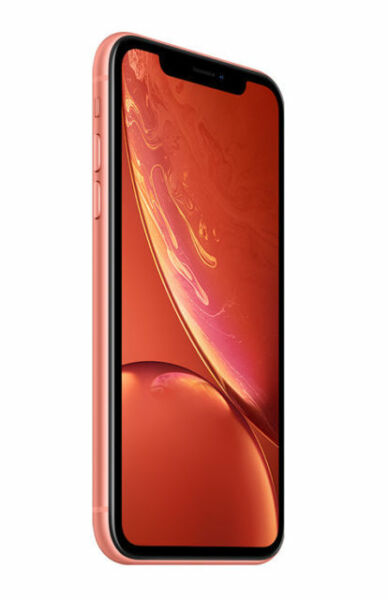 Apple iPhone XR - 64 GB - Coral (T-Mobile) (Dual SIM) for sale 