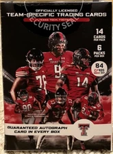 2024 onit Athlete Platinum Texas Tech Football Box Guaranteed Auto! New & Sealed