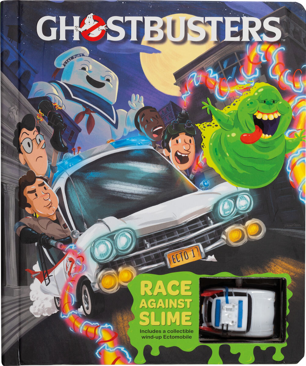 Ghostbusters Ectomobile. Wettlauf Gegen Schleimer. Race Against Slime.