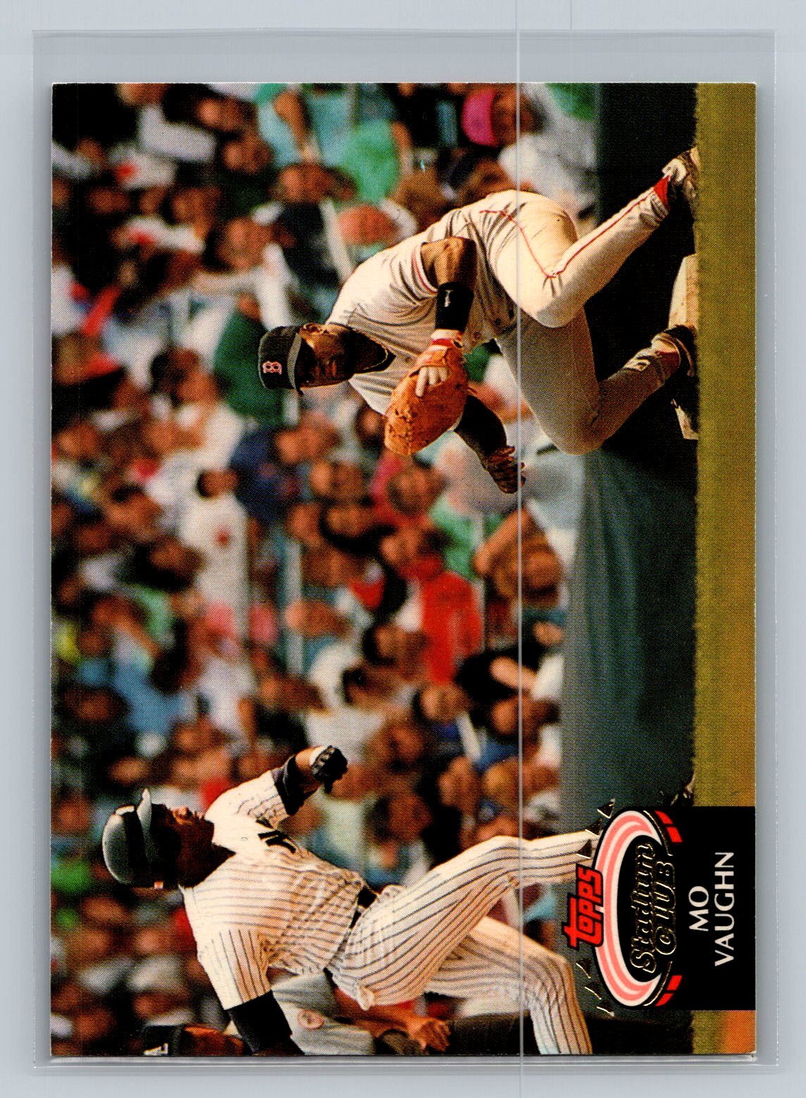 Mo Vaughn 1992 Stadium Club #325a Boston Red Sox C22