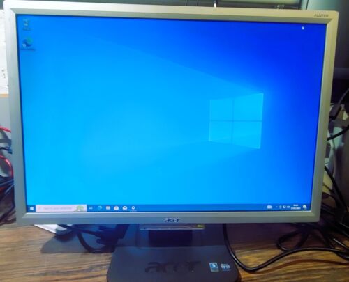 Ecran PC pro 22" pouces Acer al2216w - VESA - VGA - DVI - Picture 1 of 4