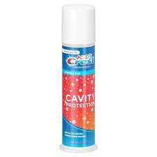 (2 Pack)Crest Kid's Cavity Protection Toothpaste Pump, Sparkle Fun Flavor, 4.2oz