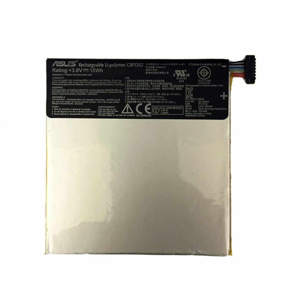 Batería Para Google ASUS Nexus 7 2013 2da Generación ME571K ME571KL C11P1303 3.8V 15Wh Foto 2 de 4