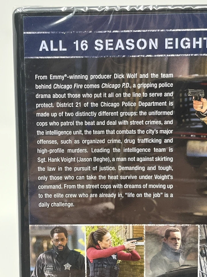 Chicago PD Season 8/ Series Eight   (DVD) Brand New Sealed - Image 3 of 4