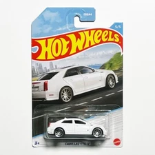 Mattel Hot Wheels 2022 HW Luxury Sedens #5 Cadillac CTS-V (White) GDG44