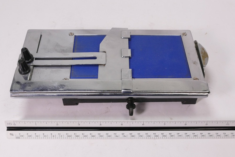 SLE 1000 Foil Stamp Press Platen, Heat Rod and Linkage