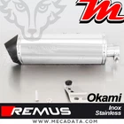 2016 Okami Honda CRF 1000L Africa Twin Stainless Remus Exhaust Muffler