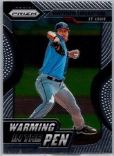 2020 Panini Prizm Warming in the Pen Matthew Liberatore #WIP-11 Cardinals