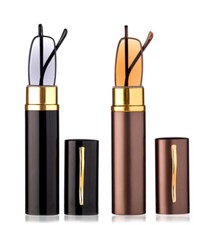 Pocket SunReaders Reading Glasses with Aluminium Tube Case Spring Hinge UV 100 