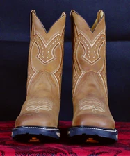 Cuero The Smith Handcrafted Leather Boots - Crazy Mango