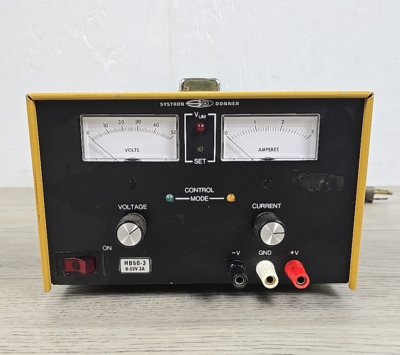 #ad Systron Donner HB50 3 0 50V 3 Amp Power Supply Tested amp; Working $149.99