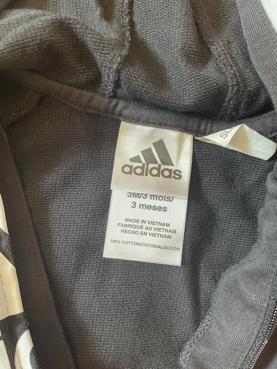 adidas Baby Unisex Long Sleeve Jumpsuit eBay