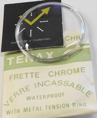 Bague Pour Verre De Montre - Diamètre 31.6 Mm, Chrome, TENA & BUTTY