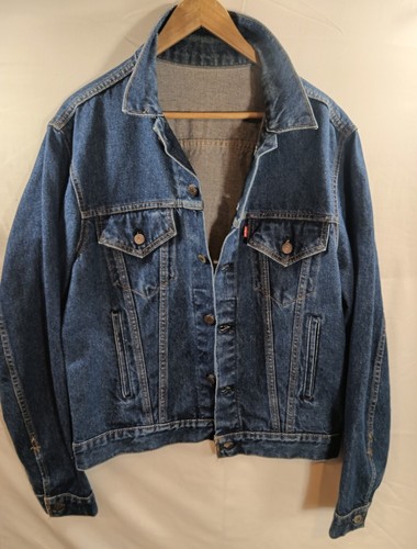 Levi's WPL 423 Jacket U.S.A. Vintage 90's Blue 42" Chest - Picture 17 of 19