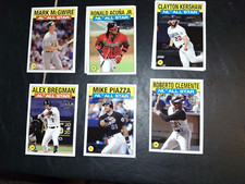 8 different 2021 Topps ’86 Topps All-Star cards