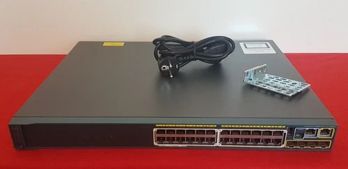 Cisco WS-C2960S-24PS-L • Ethernet Gigabit PoE Switch • 24 Ports