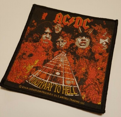 AC/DC - Highway To Hell - 2004 - Aufnäher Patch - Gewebt - Rar