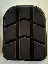 Tactical Vest Pad for Paintball or Plate Carrier Cushioning Trauma Pad Black 2 X