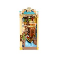 DIY 3D Book Nook Kit - Romantic Venice 110pcs Lights up for a Magical effect 