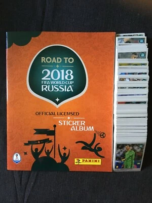 PANINI SET COMPLET ROAD TO WORLD CUP RUSSIA 2018 + EMPTY ALBUM VIDE MINT - Photo 1/2