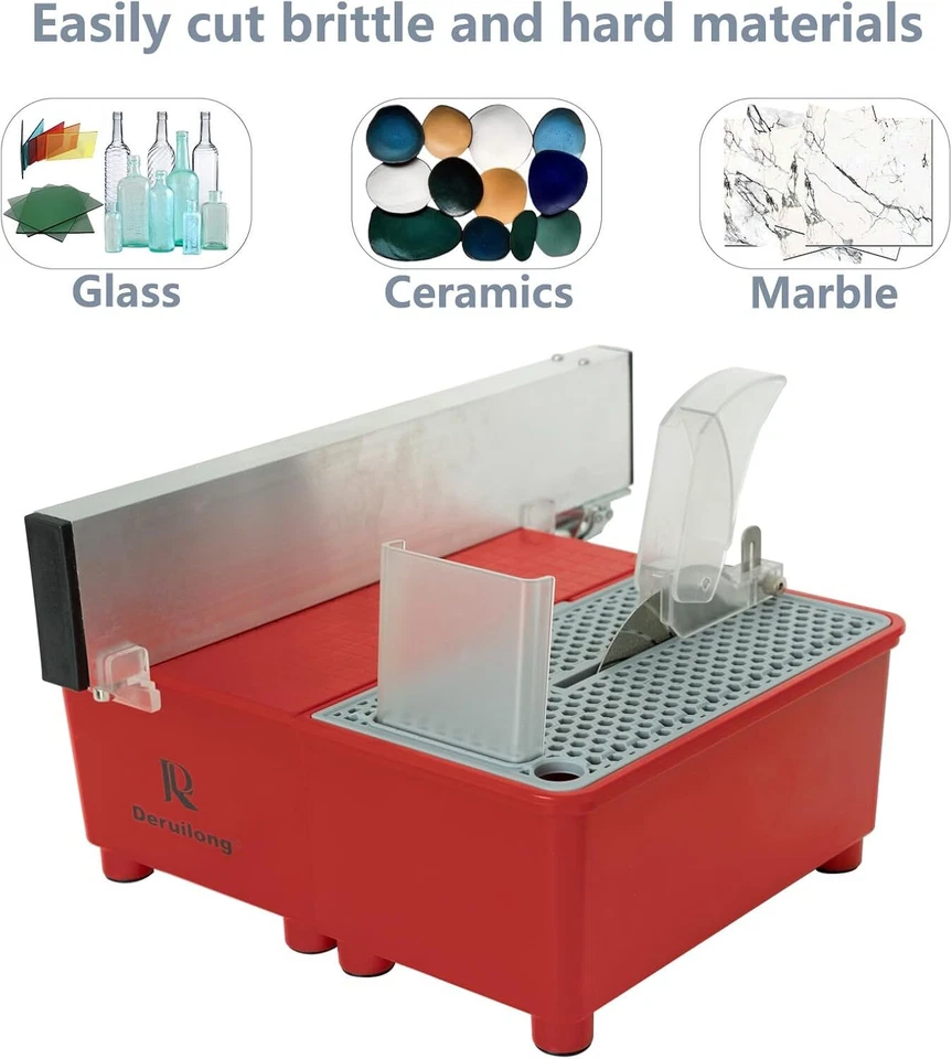 Trim Saw with diamond coated saw blade - Glass Bottle Cutter Trimming Sawing - Image 3 of 4