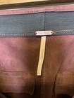 EUC Free People Faux Suede Leggings Pants Size 27 Skinny Stretch burgundy — photo 9