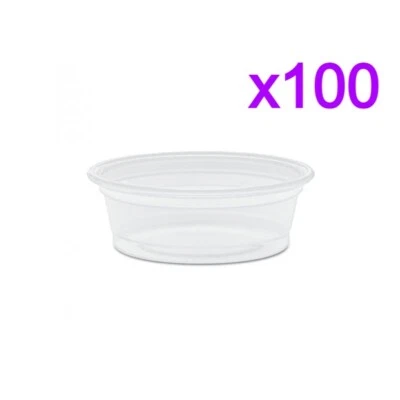 100x Arcadia EarthPro Feeding Ledge Feeding Cups Acrylic Crested Gecko