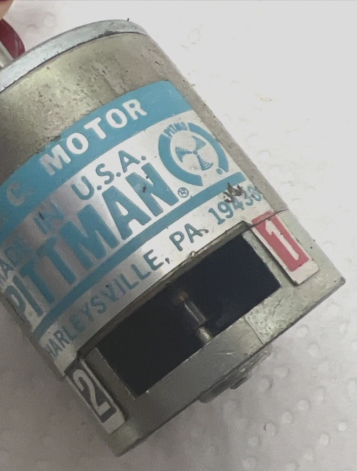 VINTAGE PITTMAN DC MOTOR AS IS FOR PARTS - Image 2 of 4