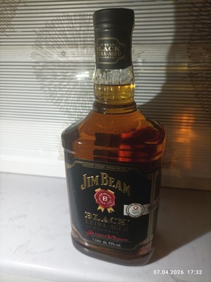 Jim Beam Black Extra Aged Kentucky Straight Bourbon Whiskey 43,0% 1,0 Liter