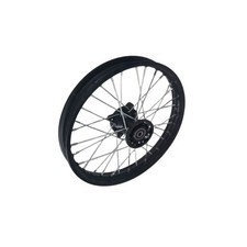Dirt Bike Pit Bike Felge 1,4x14 Zoll vorne 12mm Achse Stahlfelge 32 Speichen