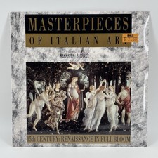 MASTERPIECES OF ITALIAN ART - CARAVAGGIO AND THE BAROQUE Laserdisc LD VERY RARE 
