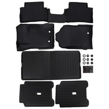 Heavy Duty Tpe Floor Mats For Ford Bronco 2 Door 2021-2025 Black Car Mat Heavy Duty Tpe Floor Mats For Ford Bronco 2 Door 2021-2025 Black Car Mat