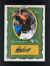 Endy Rodriguez 2024 Topps Brooklyn Collection White RC ROOKIE AUTO 41/99 PIRATES