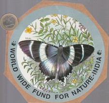 C67 Pronat. Faune. WWF. WORLD WIDE FUND FOR NATURE - INDIA. Diamètre 12.5 cm