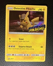 Detective Pikachu - SM170 - Stamped - Black Star Promo - Pokemon Card - LP