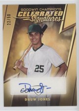 2023 Goodwin Champions Celebrated Signatures Achievement 22/50 Druw Jones Auto