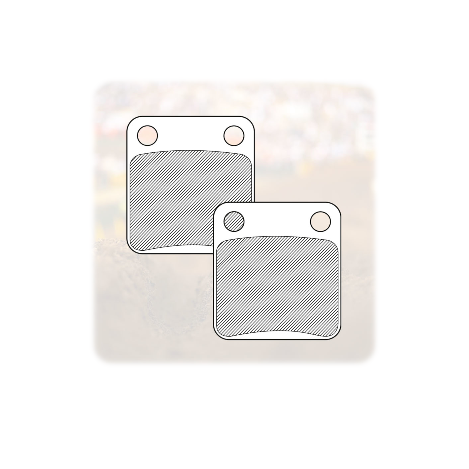 Rear Brake Pads for KAWASAKI KX 65 2002-2019 Renthal