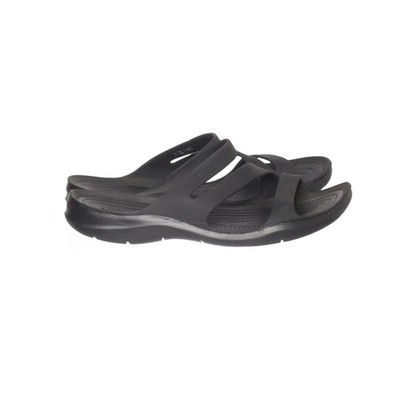 Crocs, Pantoletten, Größe: 41/42, Tulum, Schwarz, Damen #i1c