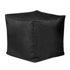 Waterproof Bean Bag Cube Footstool Water Resistan Ottoman Pouffe Indoor Outdoor