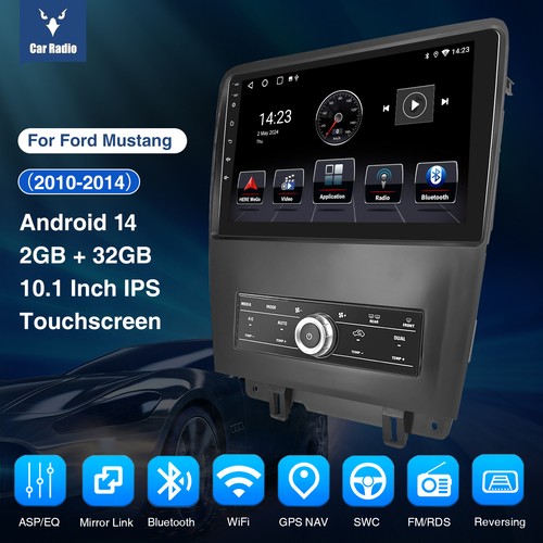 For Ford Mustang 2010-2014 10"ANDROID 13 CARPLAY CAR STEREO RADIO 2+32G BT +AHD - Bild 2 von 15