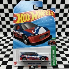    Hot Wheels 2025 New Case K - HONDA CIVIC CUSTOM - Int. Card