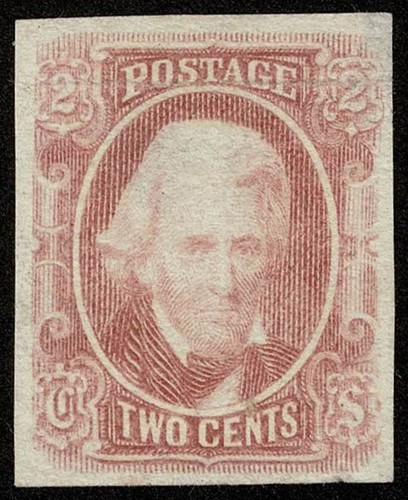 US Stamp Scott#8 2c Confederate States President Andrew Jackson Mint No ...