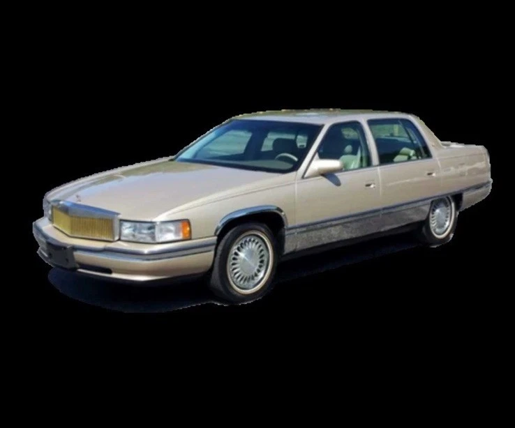 Borde basculante superior pulido TH37248 10 piezas para sedán DeVille 97-99 Foto 2 de 4