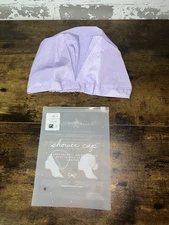 NEW! Lilla Rose Shower Cap Breathable Long Wear Comfort - Purple