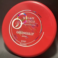 NEW! Innova XT Bullfrog! 175g, Megan Sisco Signature Red Putter Golf Disc